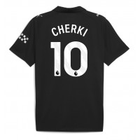 Stroje piłkarskie Manchester City Rayan Cherki #10 Koszulka Wyjazdowej 2025-26 Krótki Rękaw